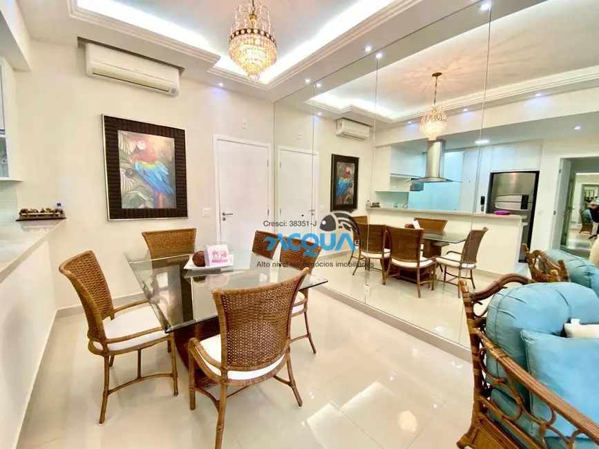 Foto 2 de Apartamento com 2 quartos para alugar, 95m2 em Jardim Três Marias, Guaruja - SP