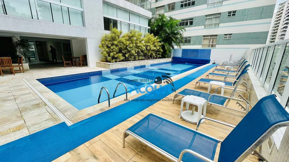 Foto 1 de Apartamento com 3 quartos à venda, 125m2 em Barra Funda, Guaruja - SP