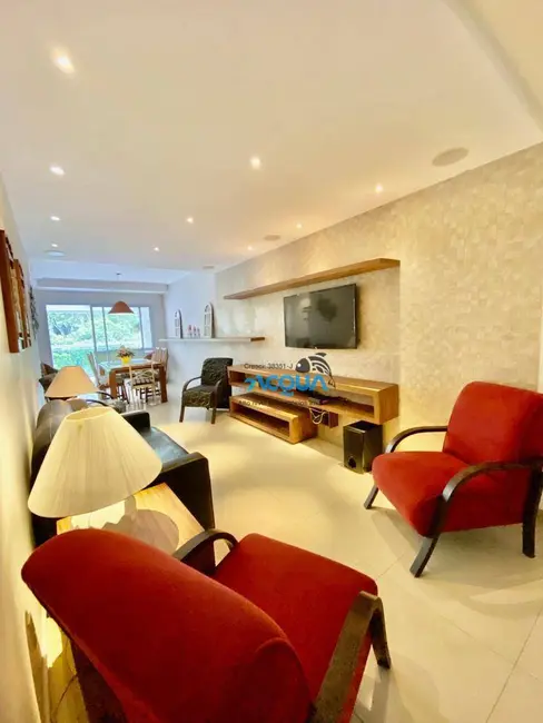 Foto 1 de Apartamento com 3 quartos à venda, 104m2 em Barra Funda, Guaruja - SP