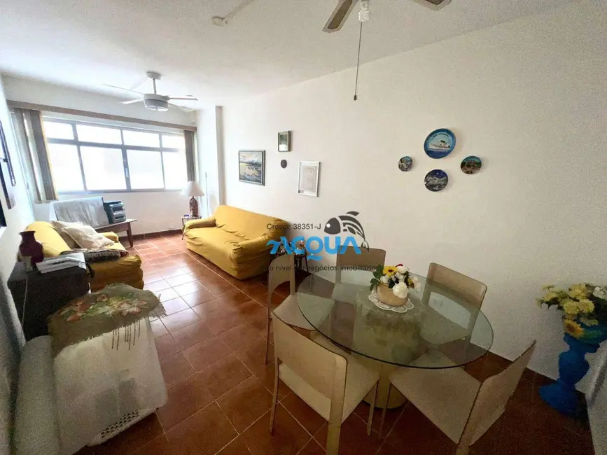 Foto 1 de Apartamento com 1 quarto à venda, 50m2 em Barra Funda, Guaruja - SP