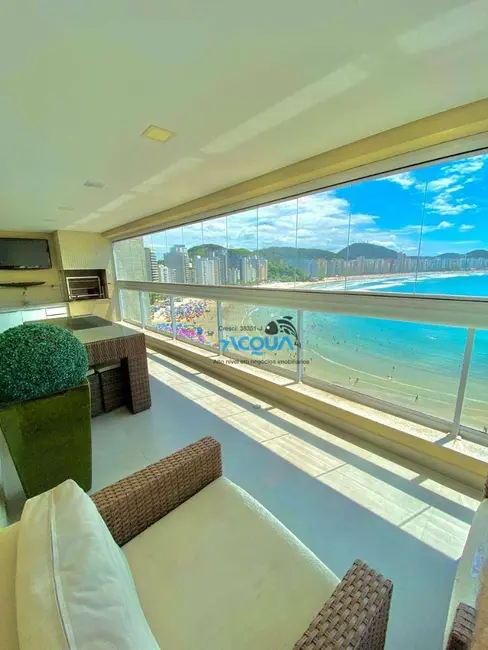 Foto 1 de Apartamento com 3 quartos à venda, 120m2 em Vila Luis Antônio, Guaruja - SP