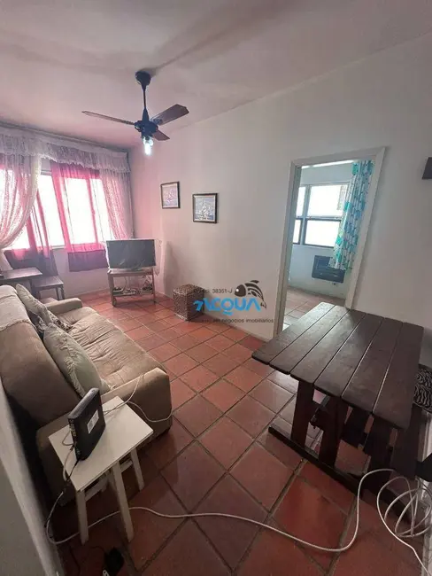 Foto 1 de Apartamento com 1 quarto à venda, 45m2 em Jardim Três Marias, Guaruja - SP