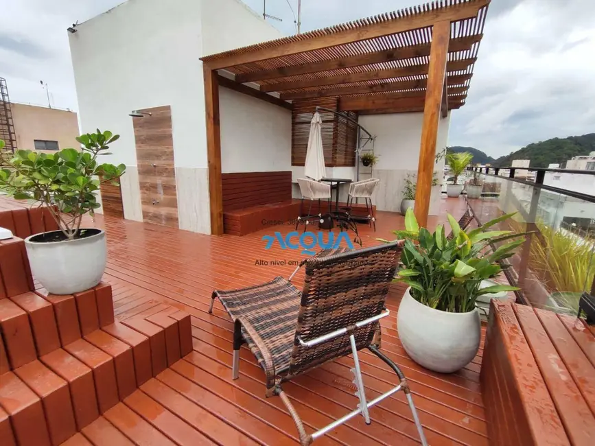 Cobertura com 3 quartos à venda, 190m2 em Jardim Três Marias, Guaruja - SP - imagem 4 Foto 4 de Cobertura com 3 quartos à venda, 190m2 em Jardim Três Marias, Guaruja - SP