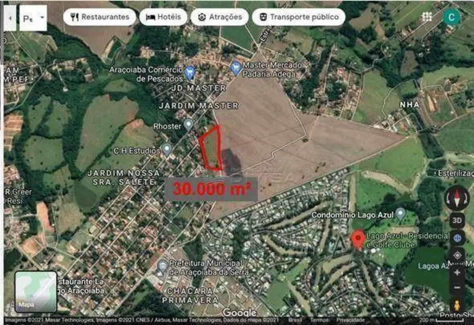 Foto 3 de Sala Comercial à venda, 29534m2 em Aracoiaba Da Serra - SP