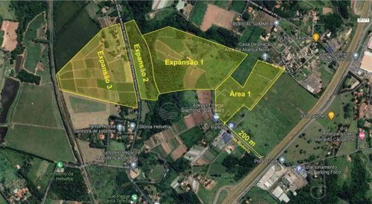 Foto 4 de Sala Comercial à venda, 60000m2 em Helvétia Country, Indaiatuba - SP