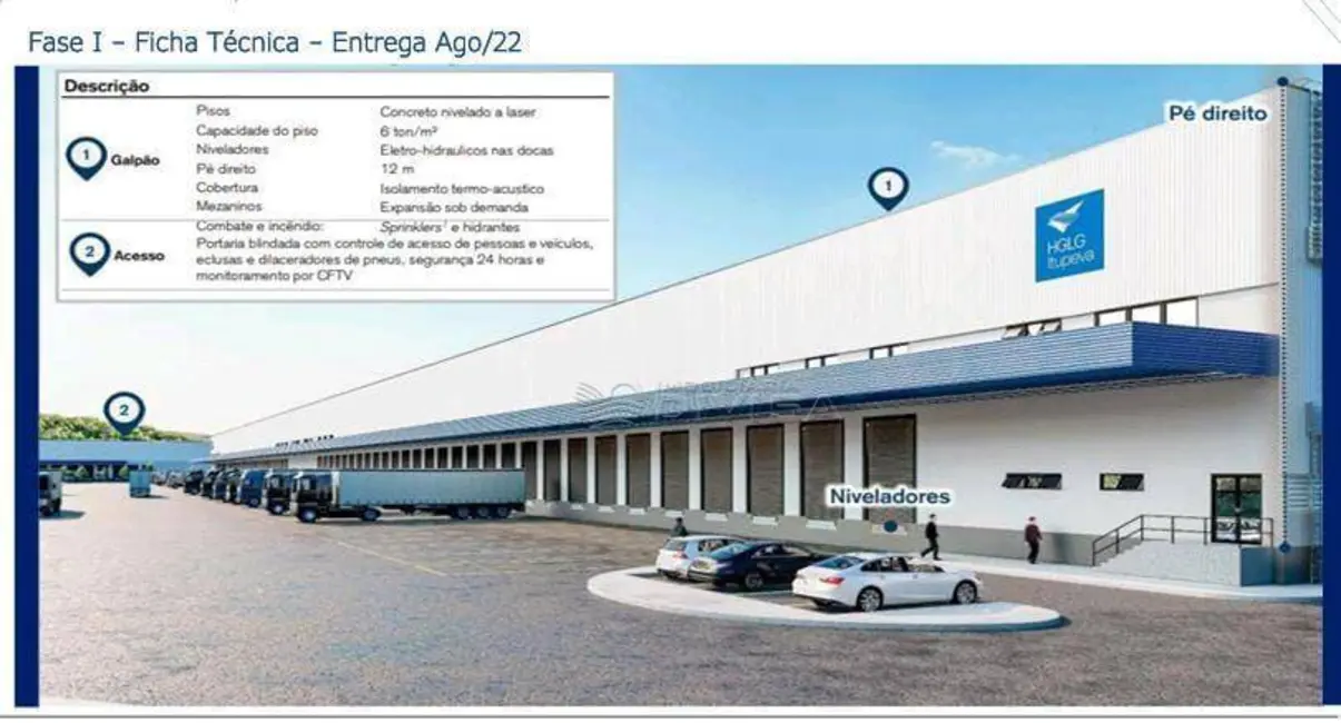 Foto 3 de Armazém / Galpão para alugar, 4259m2 em Itupeva - SP