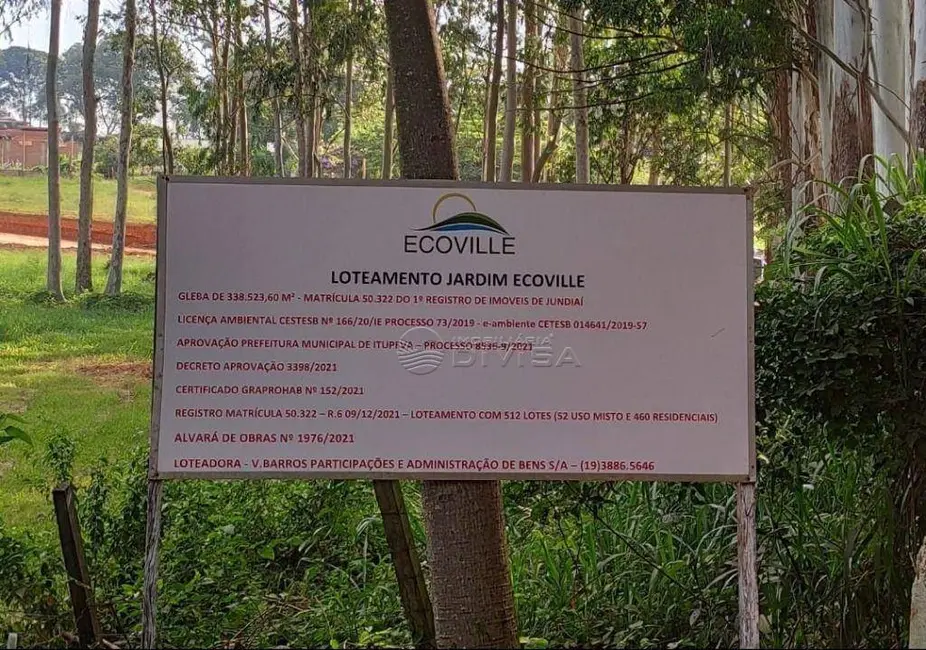 Foto 5 de Terreno / Lote à venda, 250m2 em Itupeva - SP