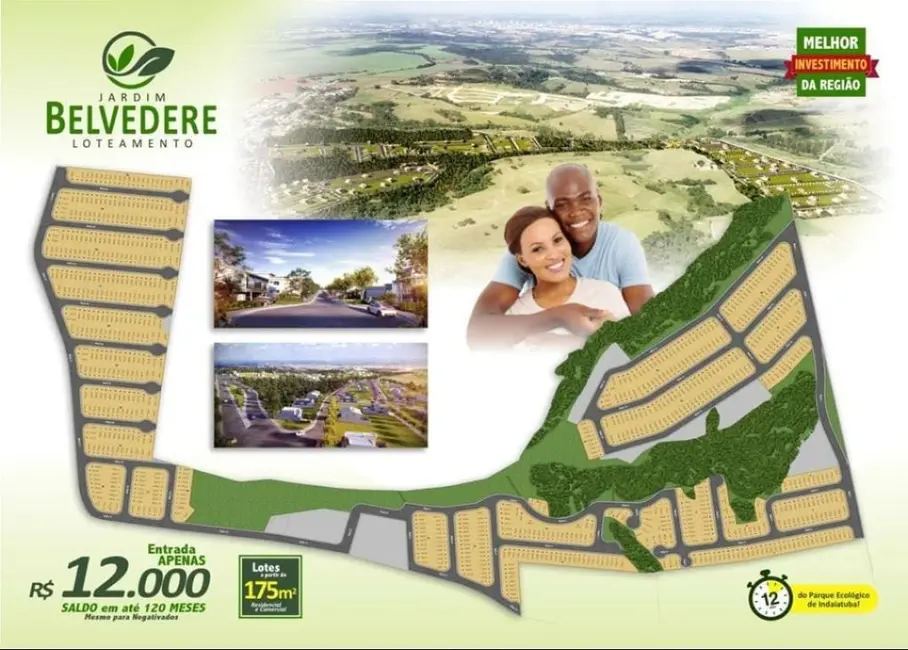 Foto 1 de Terreno / Lote à venda, 175m2 em Elias Fausto - SP