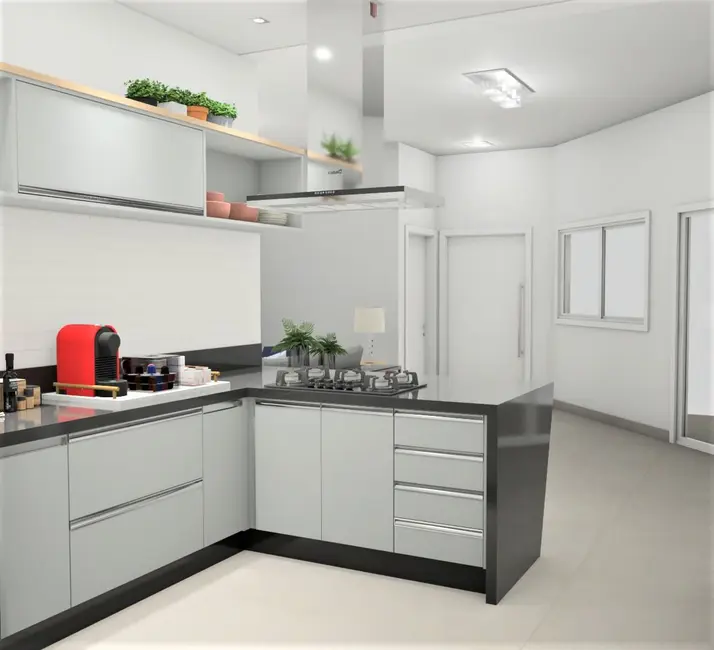 Foto 3 de Casa de Condomínio com 3 quartos à venda, 203m2 em Indaiatuba - SP