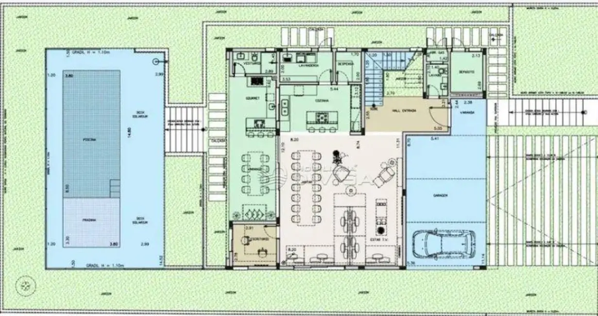 Foto 4 de Casa com 4 quartos à venda, 840m2 em Itupeva - SP