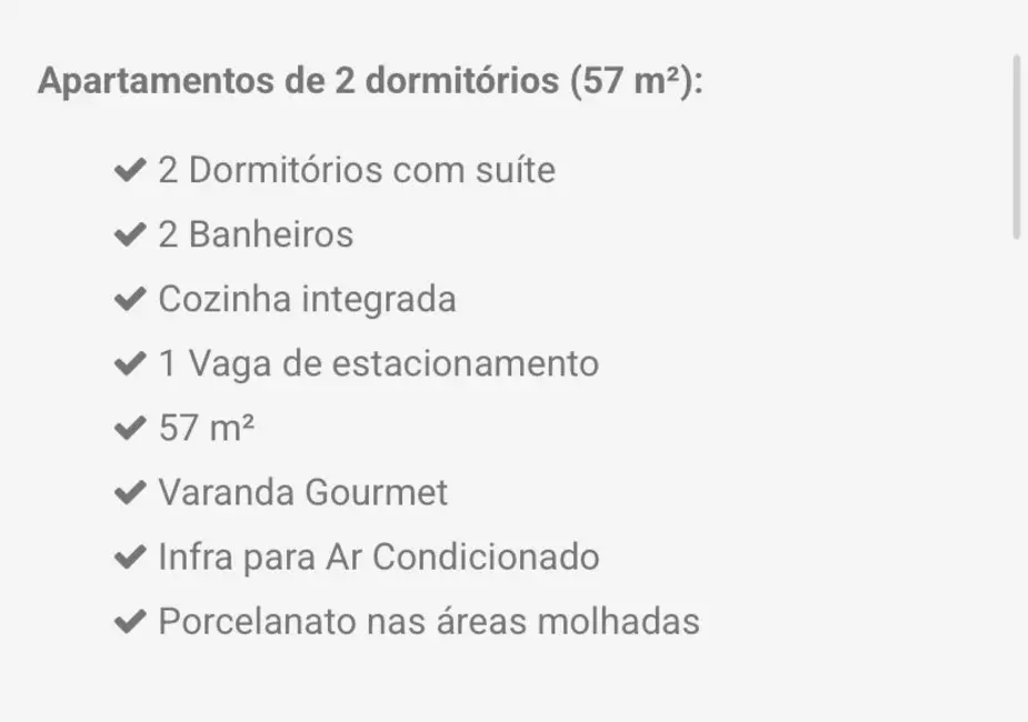 Foto 3 de Apartamento com 2 quartos à venda, 57m2 em Itupeva - SP