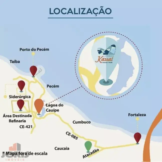 Terreno / Lote à venda, 200m2 em Icaraí, Caucaia - CE - imagem 9 Foto 9 de Terreno / Lote à venda, 200m2 em Icaraí, Caucaia - CE