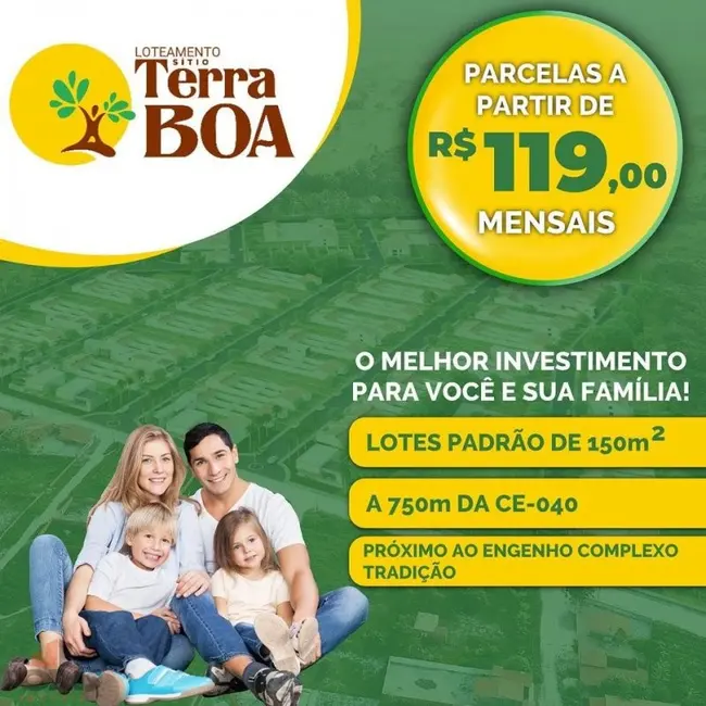 Foto 2 de Terreno / Lote à venda, 150m2 em Pindoretama - CE