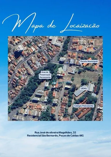 Foto 5 de Apartamento com 3 quartos à venda, 100m2 em Residencial São Bernardo, Pocos De Caldas - MG