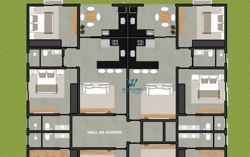 Apartamento com 2 quartos à venda, 74m2 em Residencial Veredas, Pocos De Caldas - MG - imagem 2 Foto 2 de Apartamento com 2 quartos à venda, 74m2 em Residencial Veredas, Pocos De Caldas - MG