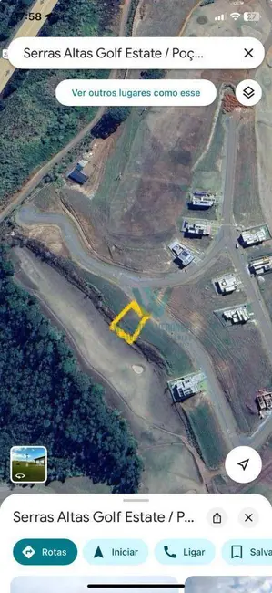 Foto 2 de Terreno / Lote à venda, 735m2 em Bortolan, Pocos De Caldas - MG