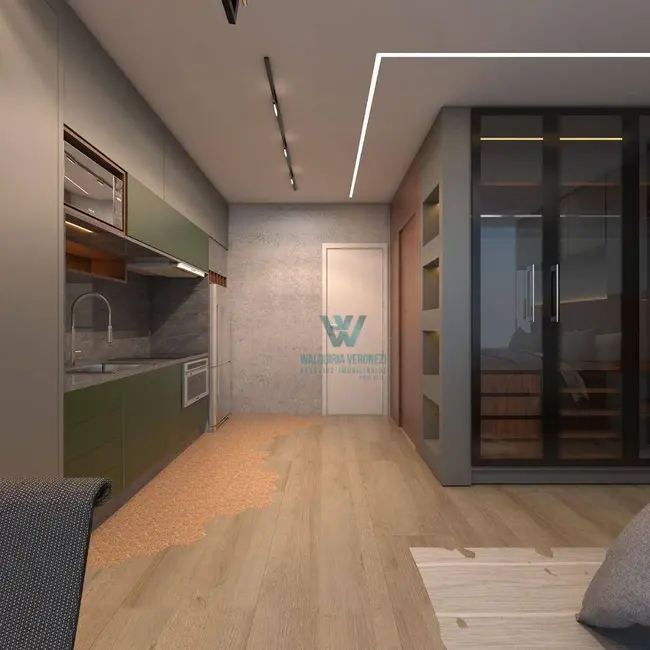 Foto 4 de Kitnet com 1 quarto à venda, 30m2 em Centro, Pocos De Caldas - MG