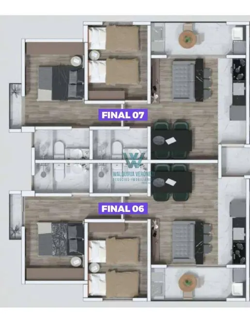 Foto 4 de Apartamento com 2 quartos à venda, 55m2 em Centro, Pocos De Caldas - MG