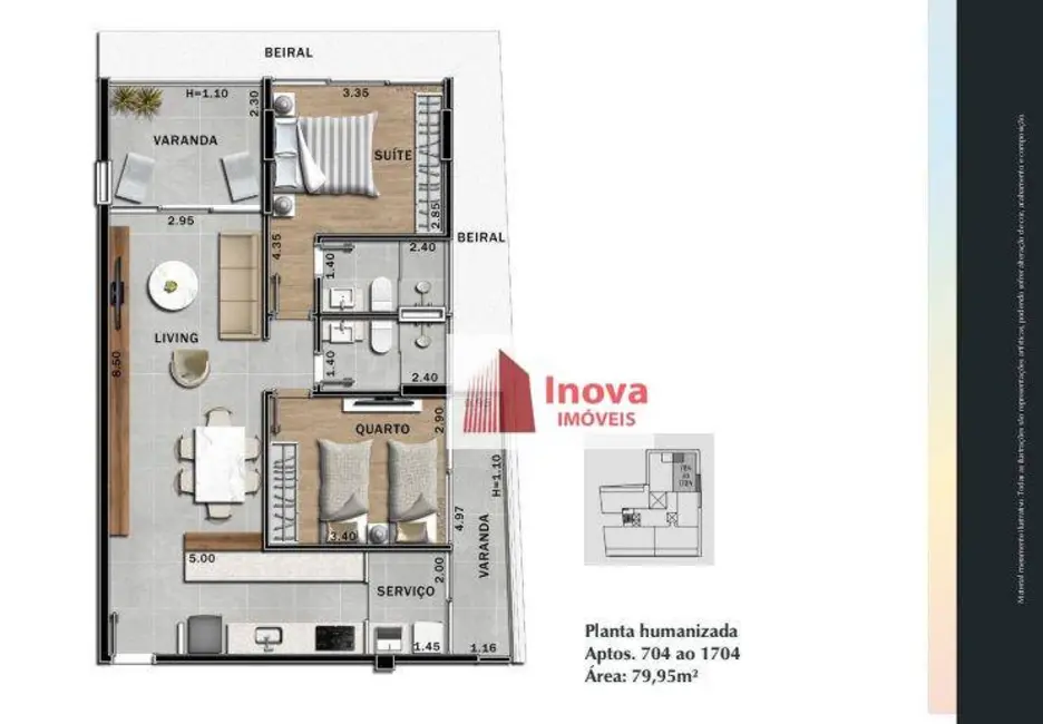 Apartamento com 2 quartos à venda, 150m2 em São Mateus, Juiz De Fora - MG - imagem 6 Foto 6 de Apartamento com 2 quartos à venda, 150m2 em São Mateus, Juiz De Fora - MG