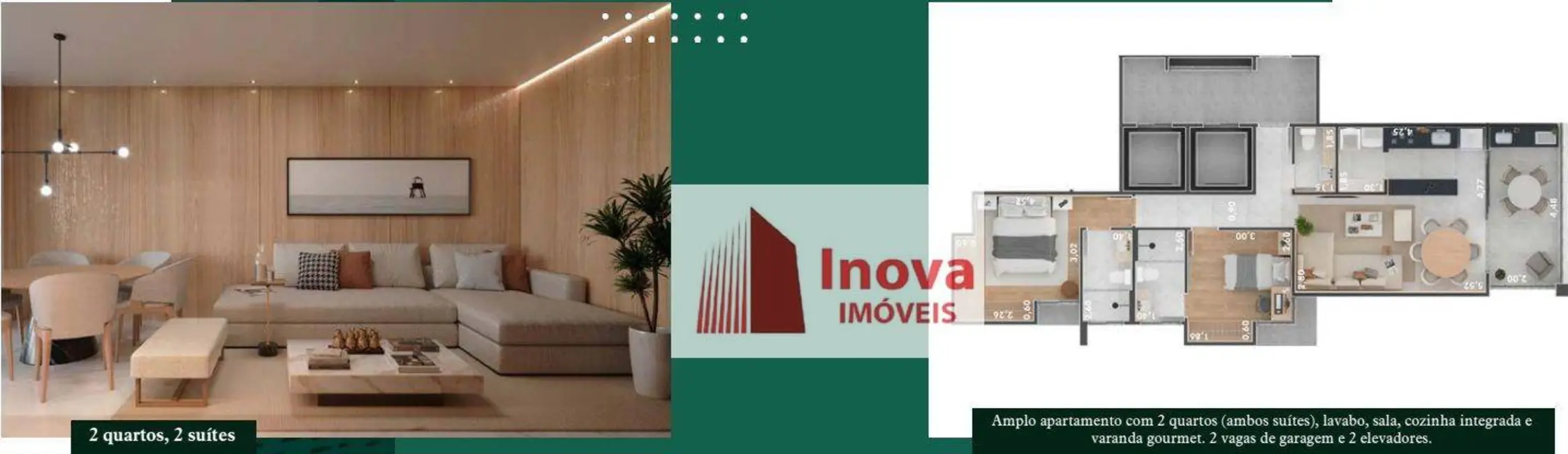 Apartamento com 2 quartos à venda, 80m2 em Santa Helena, Juiz De Fora - MG - imagem 3 Foto 3 de Apartamento com 2 quartos à venda, 80m2 em Santa Helena, Juiz De Fora - MG