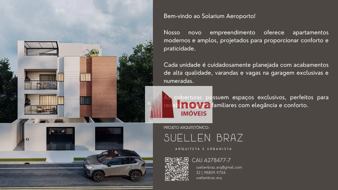 Foto 2 de Apartamento com 3 quartos à venda, 124m2 em Aeroporto, Juiz De Fora - MG