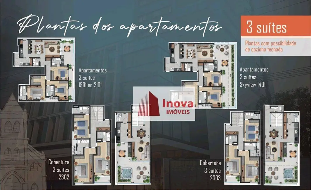 Apartamento com 2 quartos à venda, 108m2 em Centro, Juiz De Fora - MG - imagem 5 Foto 5 de Apartamento com 2 quartos à venda, 108m2 em Centro, Juiz De Fora - MG