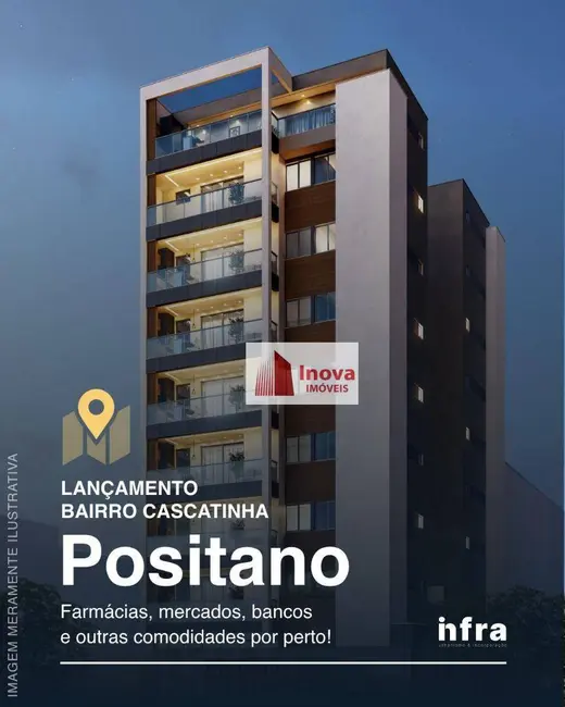 Foto 1 de Apartamento com 2 quartos à venda, 98m2 em Cascatinha, Juiz De Fora - MG
