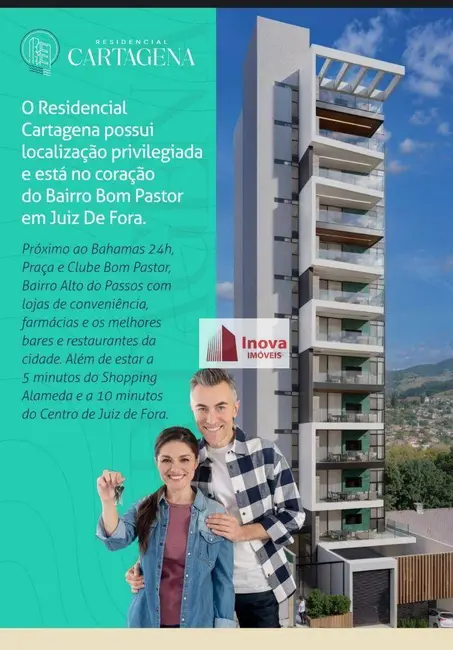 Apartamento com 3 quartos à venda, 158m2 em Bom Pastor, Juiz De Fora - MG - imagem 2 Foto 2 de Apartamento com 3 quartos à venda, 158m2 em Bom Pastor, Juiz De Fora - MG