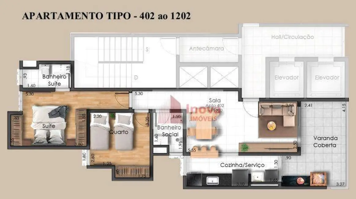 Apartamento com 2 quartos à venda, 82m2 em Juiz De Fora - MG - imagem 5 Foto 5 de Apartamento com 2 quartos à venda, 82m2 em Juiz De Fora - MG