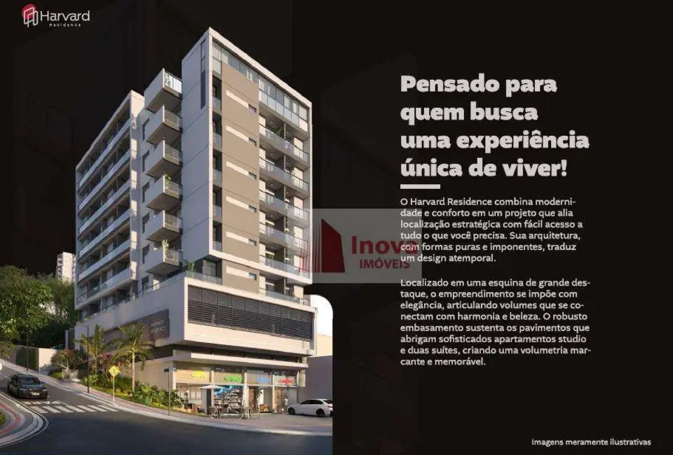 Foto 2 de Kitnet com 1 quarto à venda, 25m2 em São Pedro, Juiz De Fora - MG