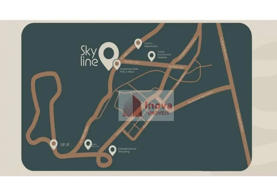 Foto 4 de Kitnet com 1 quarto à venda, 44m2 em São Mateus, Juiz De Fora - MG