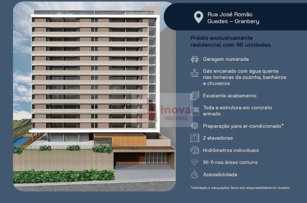 Apartamento com 2 quartos à venda, 63m2 em Granbery, Juiz De Fora - MG - imagem 1 Foto 1 de Apartamento com 2 quartos à venda, 63m2 em Granbery, Juiz De Fora - MG