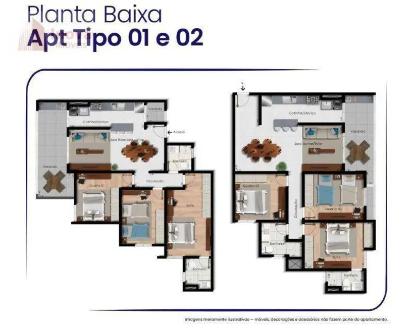 Foto 5 de Apartamento com 3 quartos à venda, 120m2 em Teixeiras, Juiz De Fora - MG