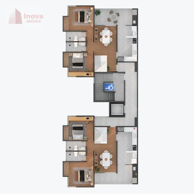 Apartamento com 2 quartos à venda, 141m2 em Bairu, Juiz De Fora - MG - imagem 9 Foto 9 de Apartamento com 2 quartos à venda, 141m2 em Bairu, Juiz De Fora - MG