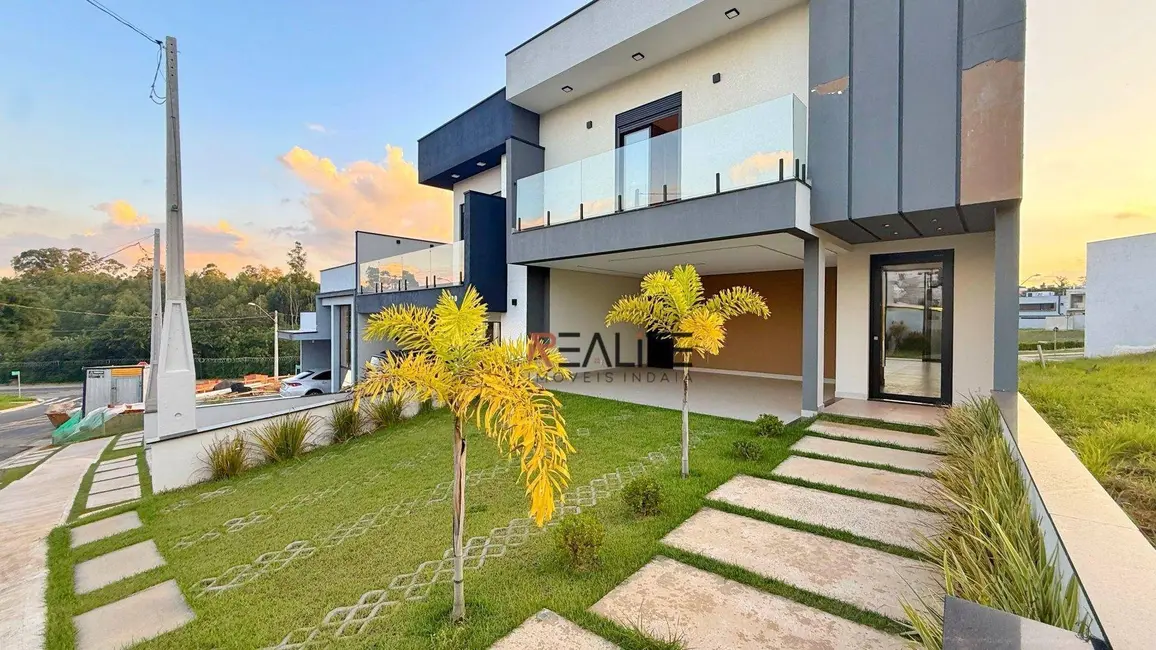 Foto 1 de Sobrado com 3 quartos à venda, 216m2 em Indaiatuba - SP