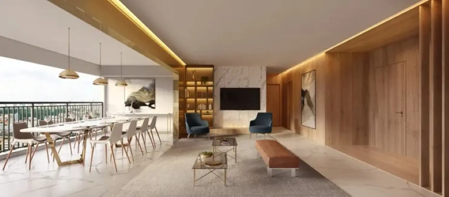 Foto 4 de Apartamento com 4 quartos à venda, 136m2 em Santo Amaro, São Paulo - SP