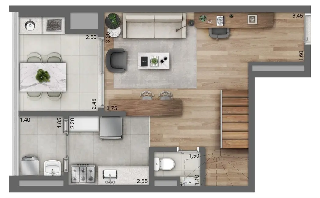Apartamento com 2 quartos à venda, 91m2 em Perdizes, São Paulo - SP - imagem 9 Foto 9 de Apartamento com 2 quartos à venda, 91m2 em Perdizes, São Paulo - SP