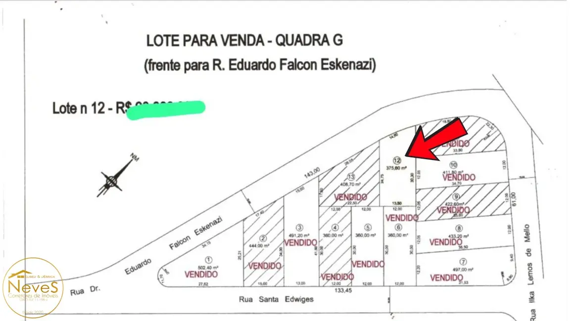 Foto 9 de Terreno / Lote à venda, 375m2 em Paty Do Alferes - RJ