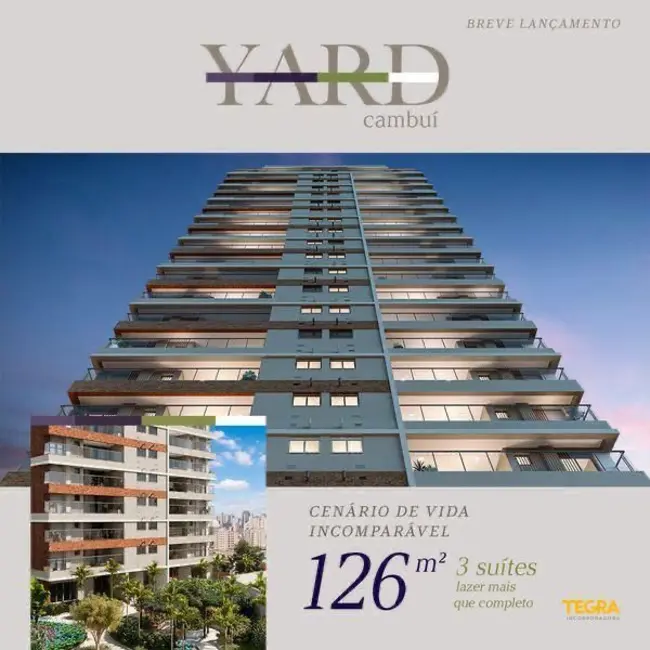 Foto 3 de Apartamento com 3 quartos à venda, 126m2 em Cambuí, Campinas - SP