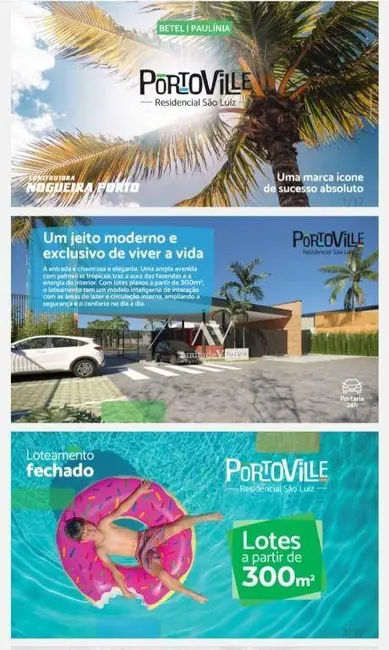 Foto 8 de Terreno / Lote à venda, 445m2 em Paulinia - SP