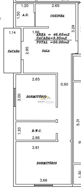 Foto 4 de Apartamento com 2 quartos à venda, 55m2 em Vila Santa Teresa (Zona Leste), São Paulo - SP