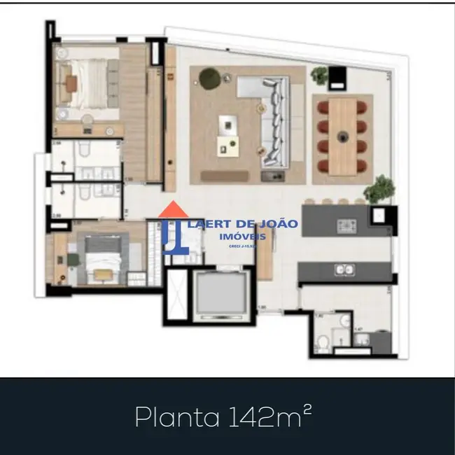 Foto 4 de Apartamento com 3 quartos à venda, 142m2 em Itaim Bibi, São Paulo - SP
