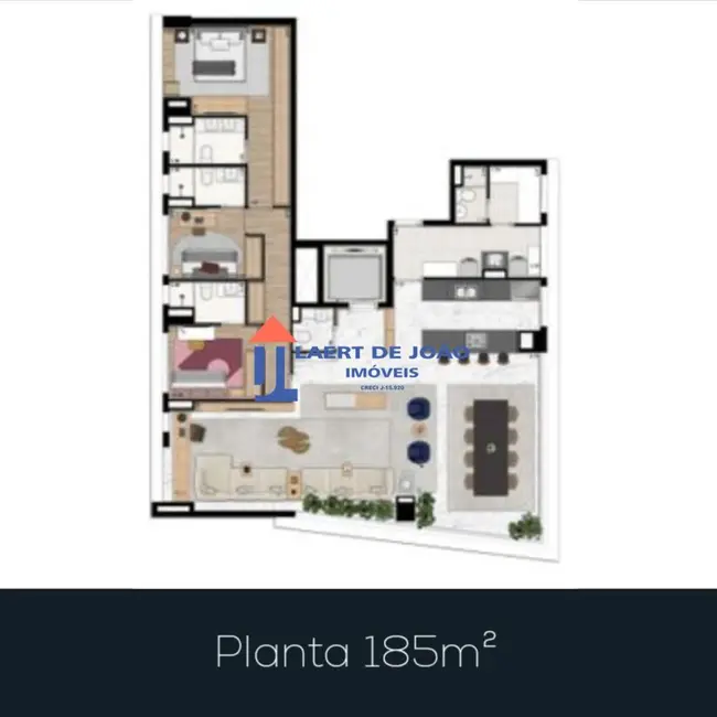 Foto 4 de Apartamento com 4 quartos à venda, 242m2 em Itaim Bibi, São Paulo - SP