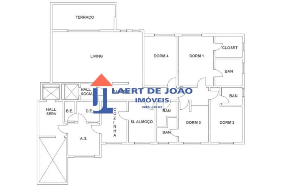 Foto 2 de Apartamento com 4 quartos à venda, 220m2 em Indianópolis, São Paulo - SP