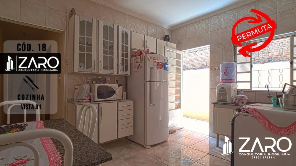 Foto 3 de Casa com 2 quartos à venda, 126m2 em Jardim Araucária, Rio Claro - SP