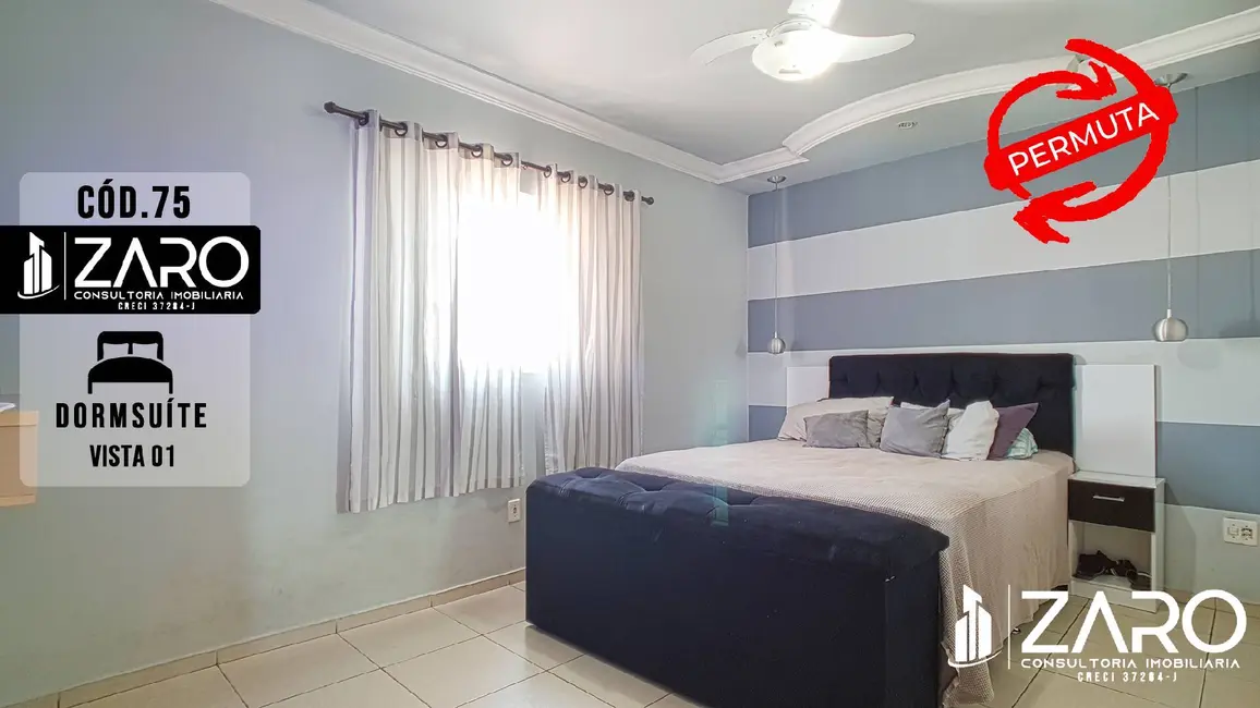 Foto 6 de Sobrado com 3 quartos à venda, 132m2 em Jardim Residencial das Palmeiras, Rio Claro - SP