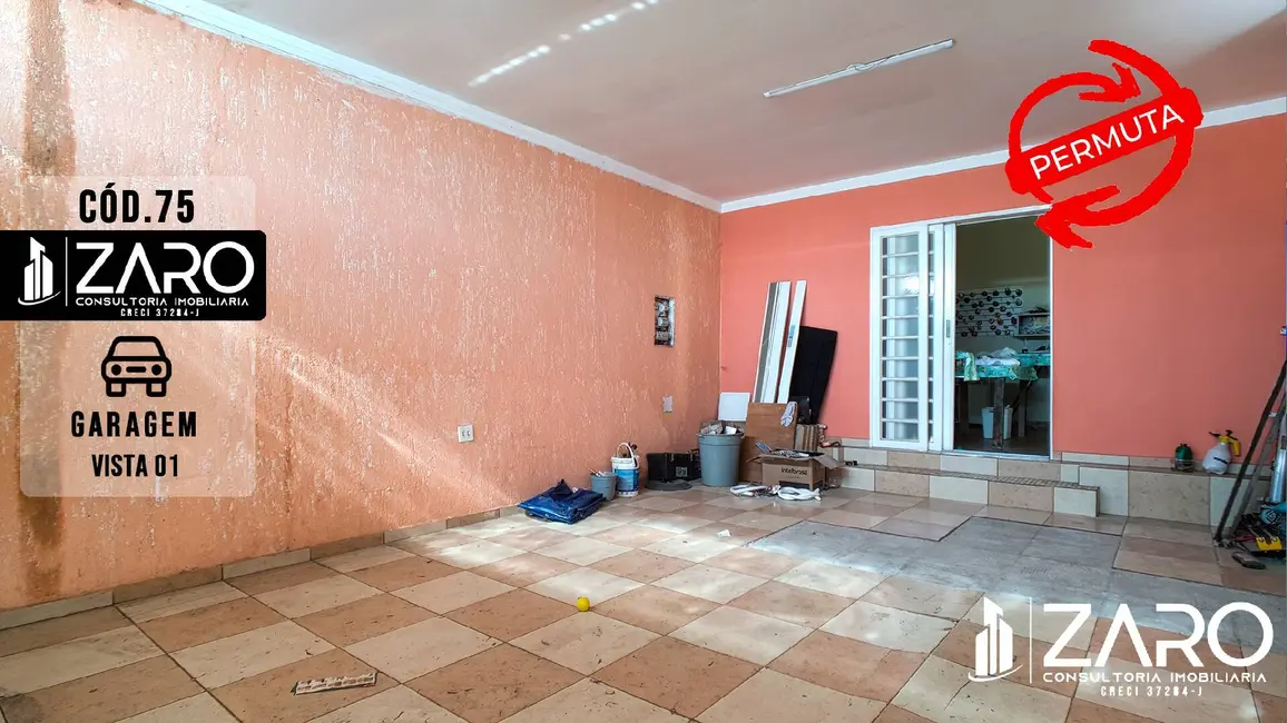 Foto 4 de Sobrado com 3 quartos à venda, 132m2 em Jardim Residencial das Palmeiras, Rio Claro - SP