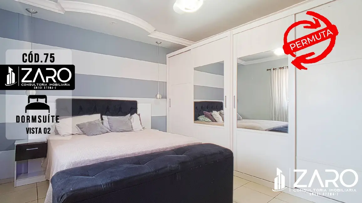 Foto 7 de Sobrado com 3 quartos à venda, 132m2 em Jardim Residencial das Palmeiras, Rio Claro - SP