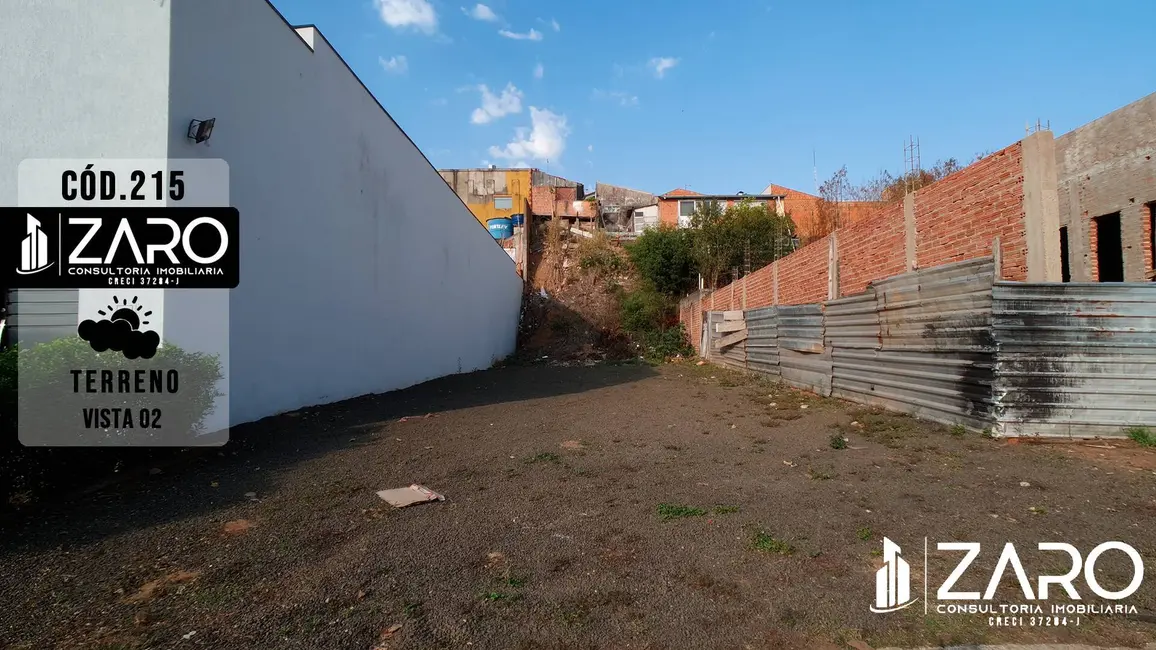 Foto 2 de Terreno / Lote à venda, 340m2 em Vila Anhanguera, Rio Claro - SP