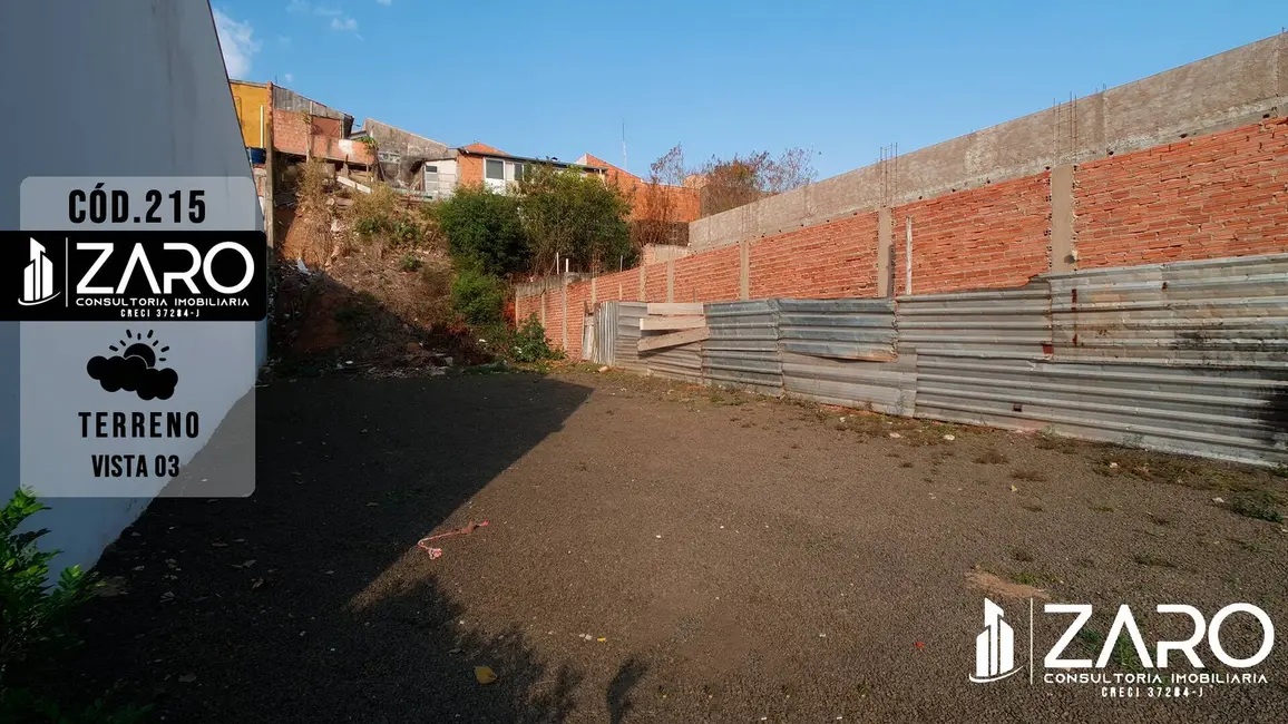 Foto 3 de Terreno / Lote à venda, 340m2 em Vila Anhanguera, Rio Claro - SP